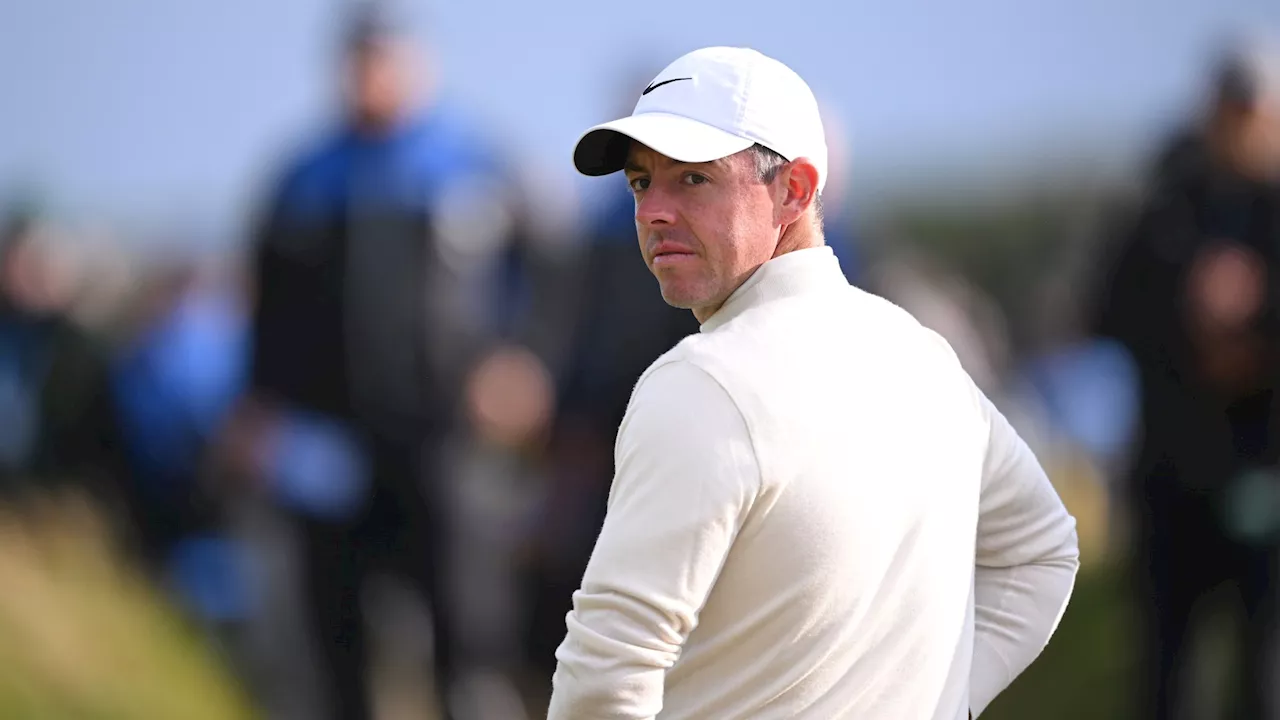 Rory McIlroy meets old arch nemesis before getting briefly upstaged by his own dad...