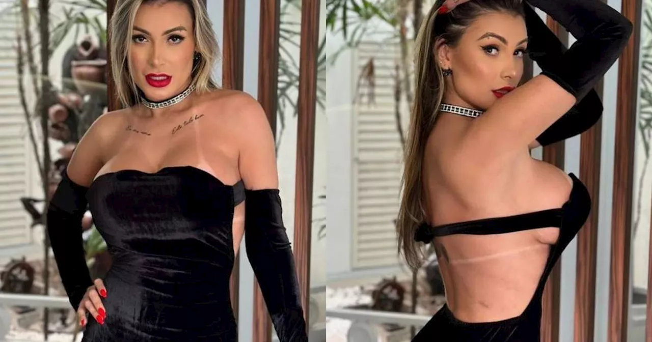 Aniversário de Andressa Urach termina em briga e quebradeira