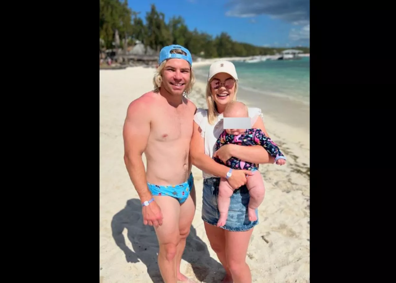 ‘Best time’: Faf and Mine de Klerk vacation with baby in Mauritius