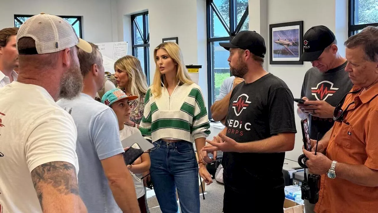 Ivanka Trump Steps Up in Hurricane Relief Effort With Charitable Groups