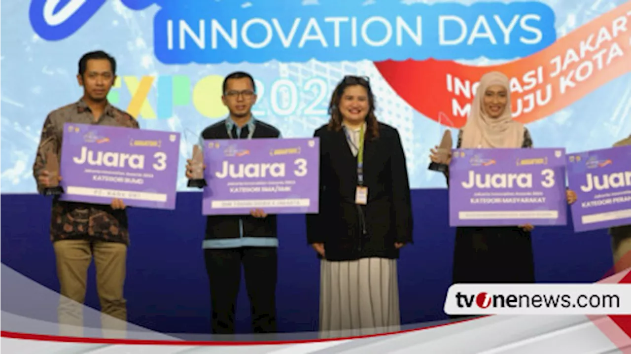 BUMD Bank DKI Raih Jakarta Innovation Awards Lewat Inovasi Jakarta Tourist Pass