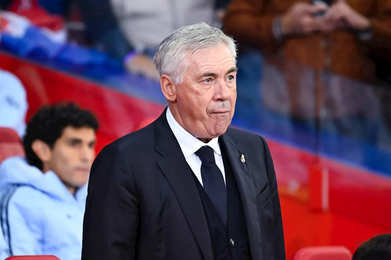 Carlo Ancelotti kritisch na nederlaag Real Madrid tegen Lille