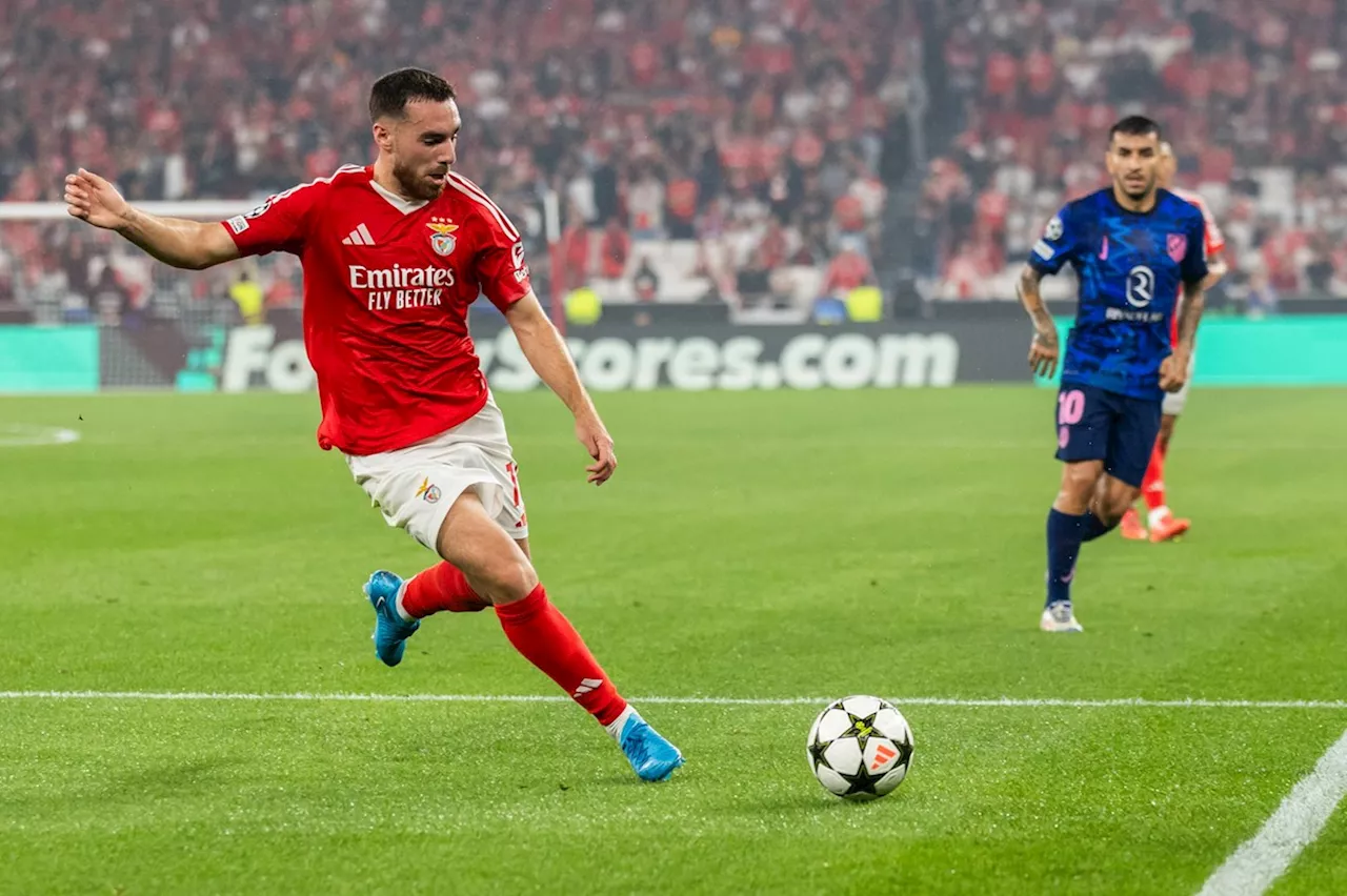 Man of the Match Kökcü voelt zich na lastige periode weer gelukkig bij Benfica