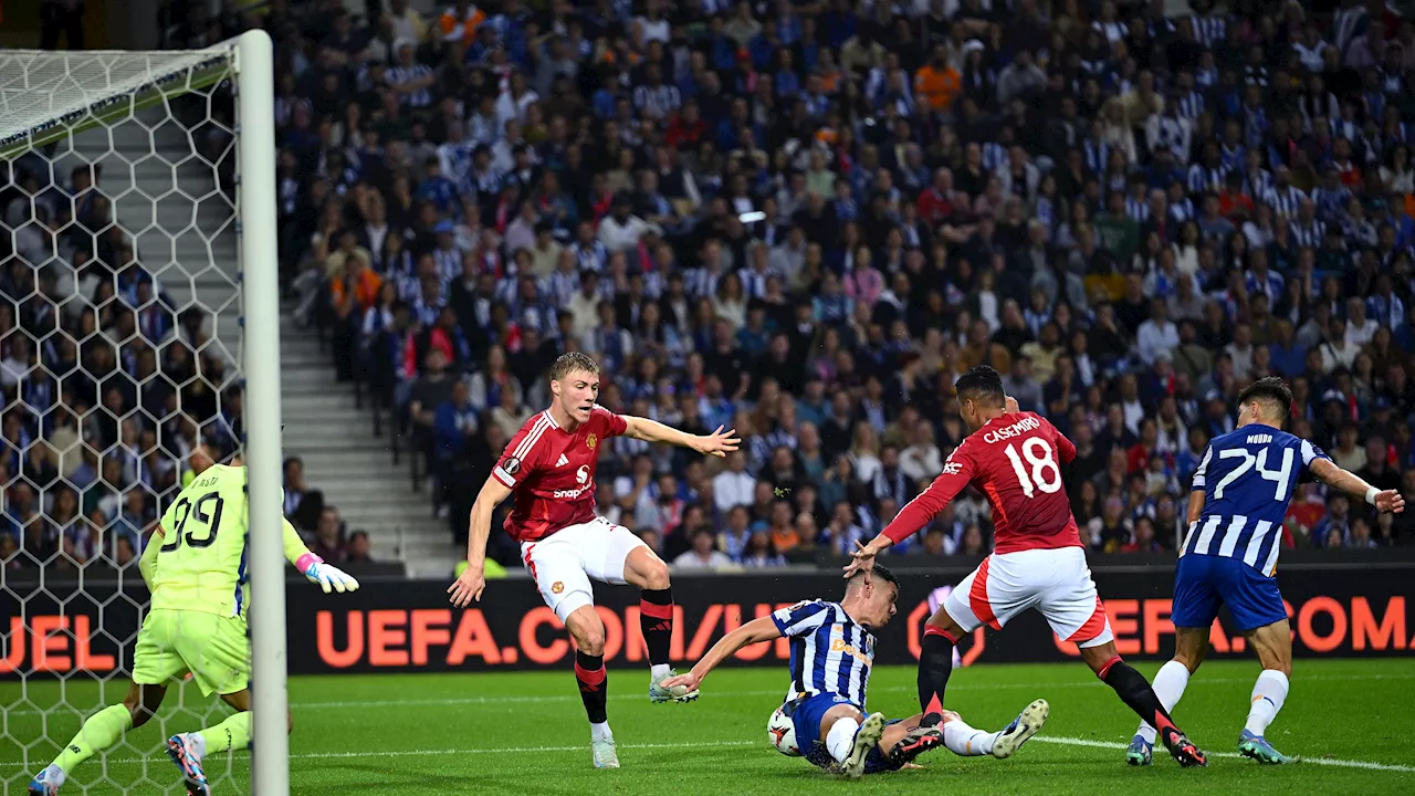 Maguire redt Erik ten Hag in blessuretijd in duel met fouten van De Ligt en Mazraoui: 3-3