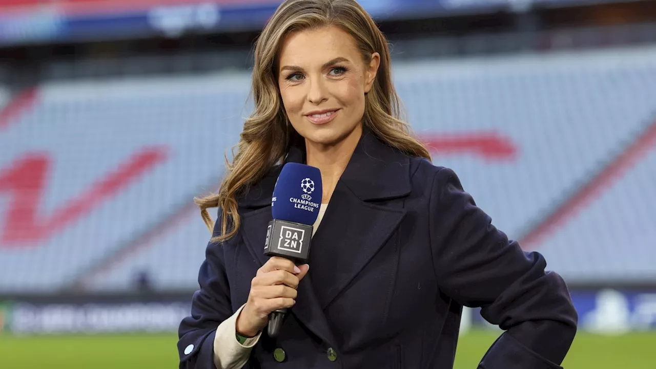 Dazn: Moderatorin Laura Wontorra unterbricht FC-Bayern-Coach Kompany