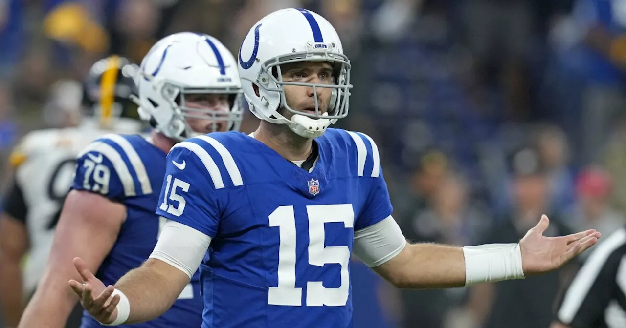 Sore hip limits Anthony Richardson at practice; injury could lead to Joe Flacco starting for Colts