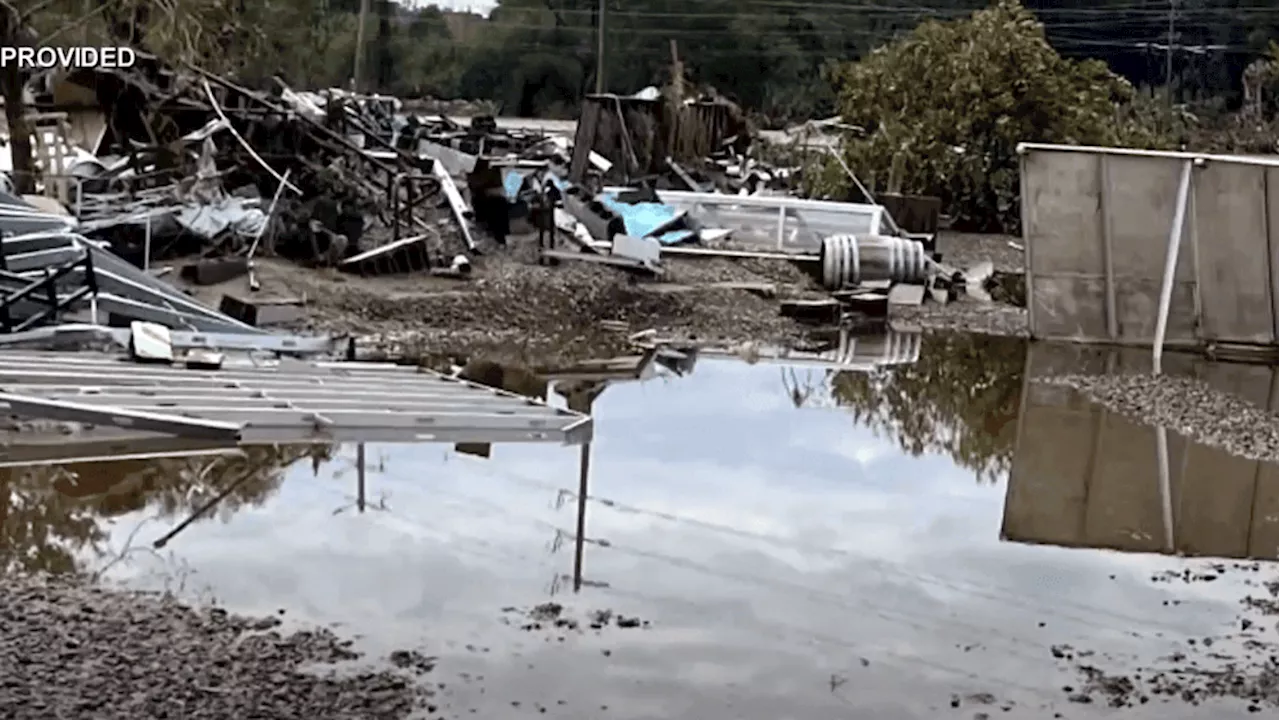 Family's 40-year business washed away by Hurricane Helene in Asheville