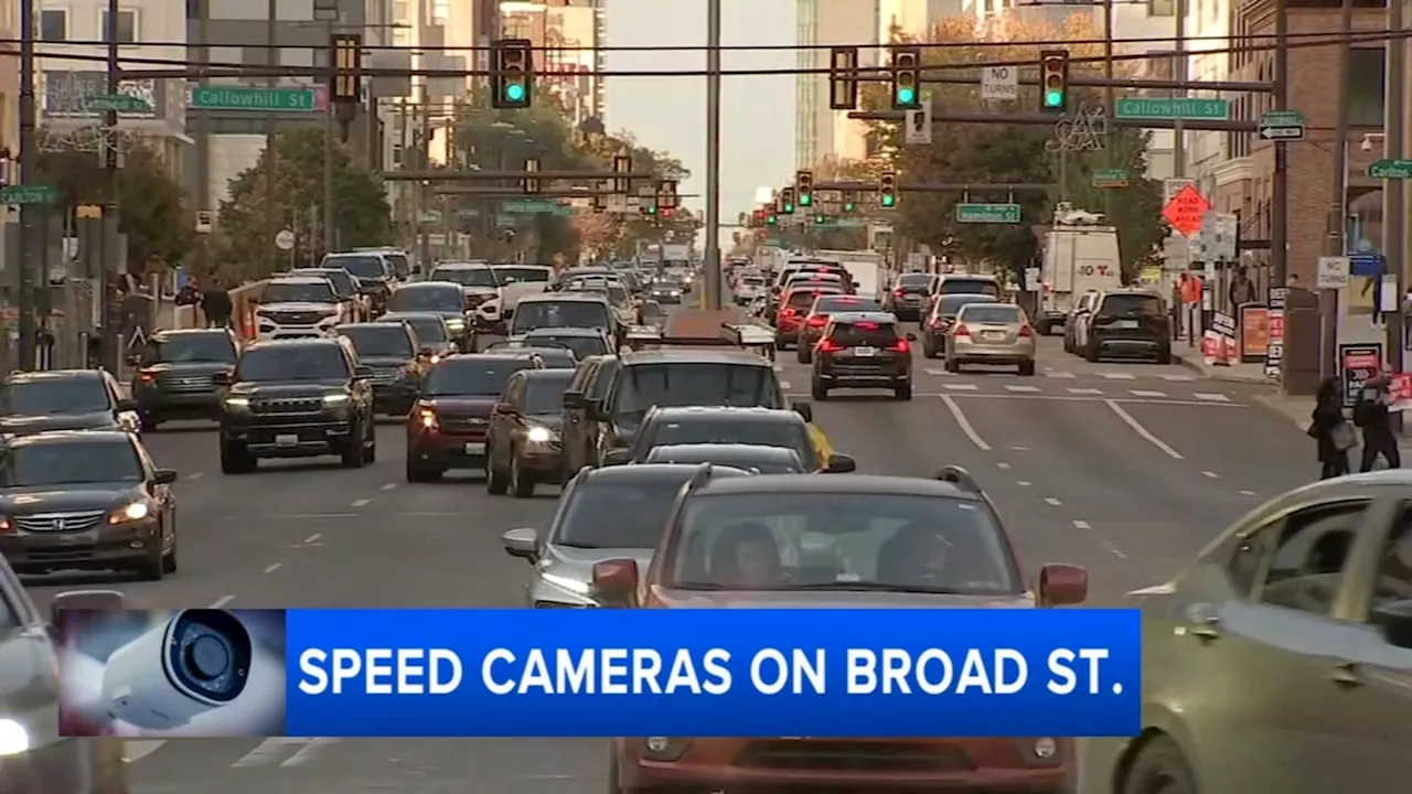 PPA to add speed cameras on Broad Street in Philadelphia