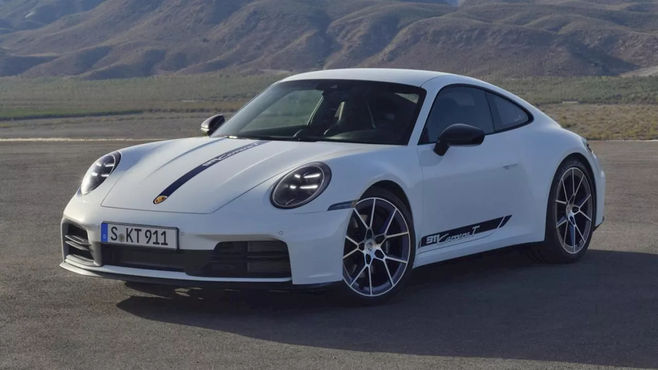 2025 Porsche 911 Carrera T revealed: Manual coupe and convertible priced for Australia