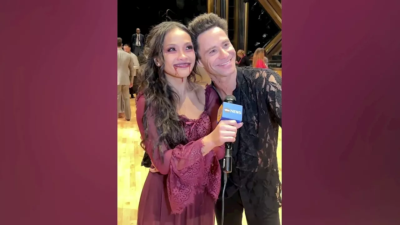 Jenn Tran emotionally reflects on time with Sasha Farber after 'Dancing with the Stars' elimination