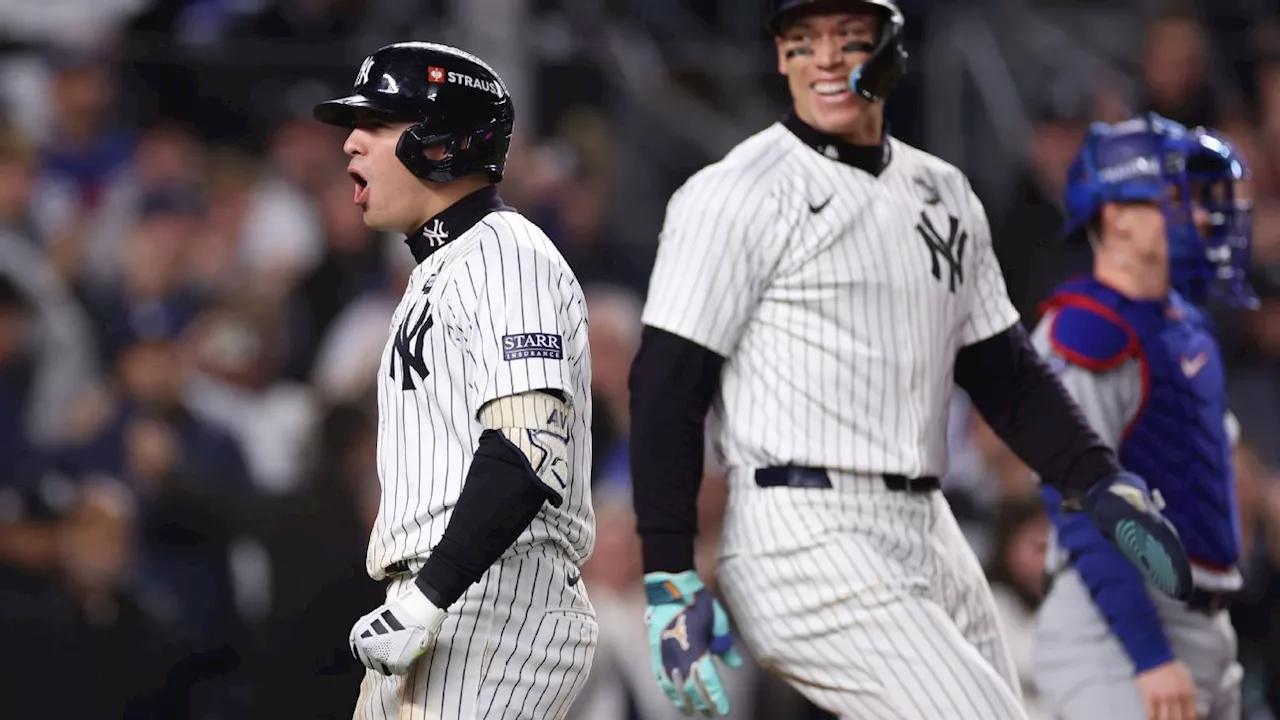 Yankees win Game 4 of World Series with 'big hit' by Anthony Volpe