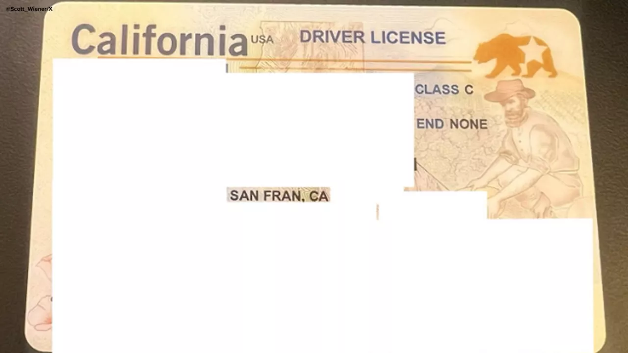 State Senator Wiener to DMV: Stop writing 'San Fran' on driver's licenses