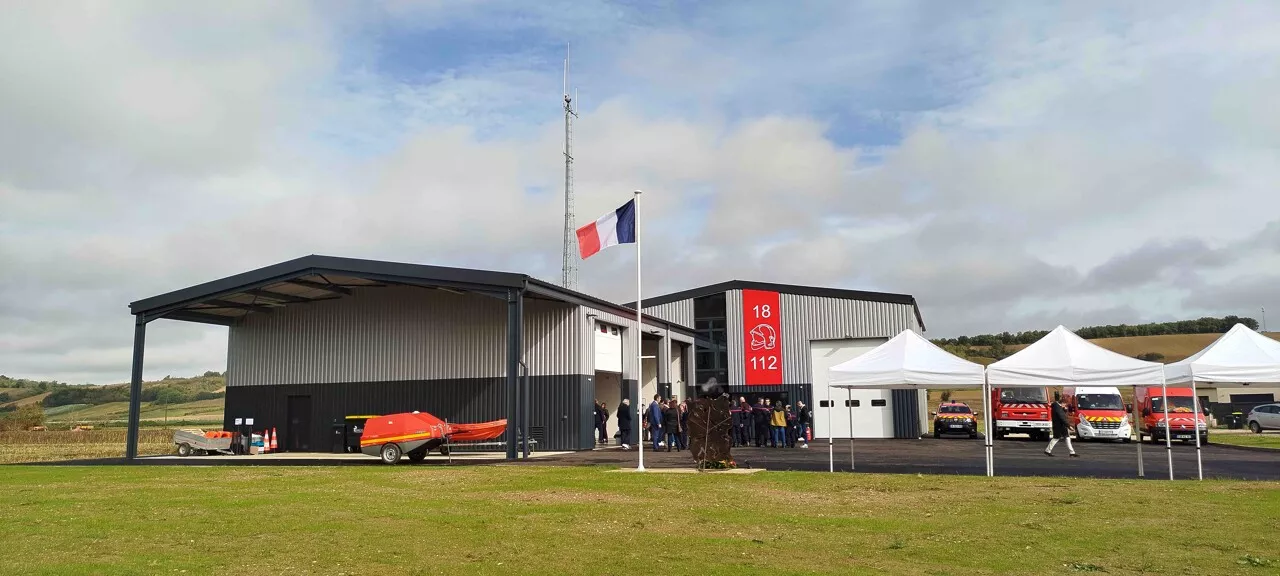 Un nouveau de centre de secours et d'incendie ouvre en Tarn-et-Garonne