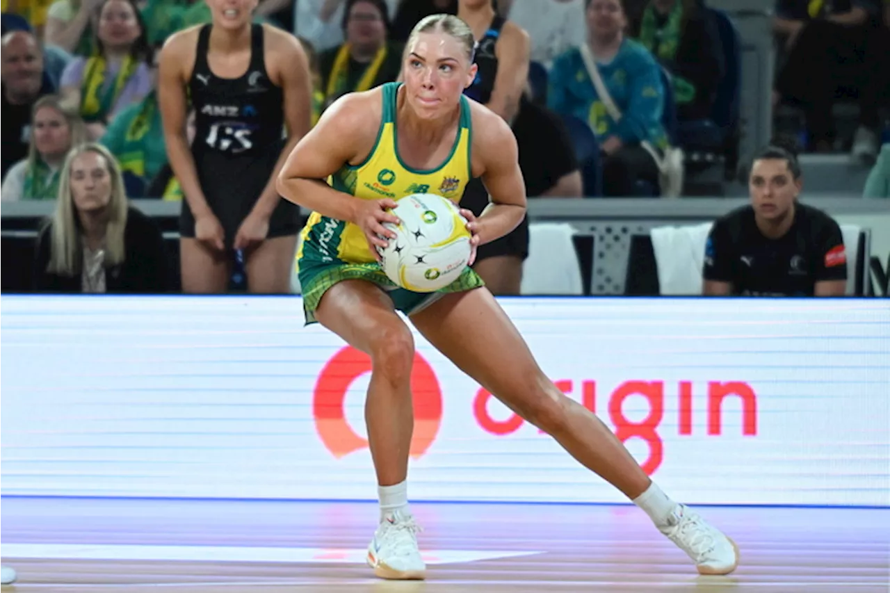 Netball, Australian Diamonds - New Zealand Silver Ferns