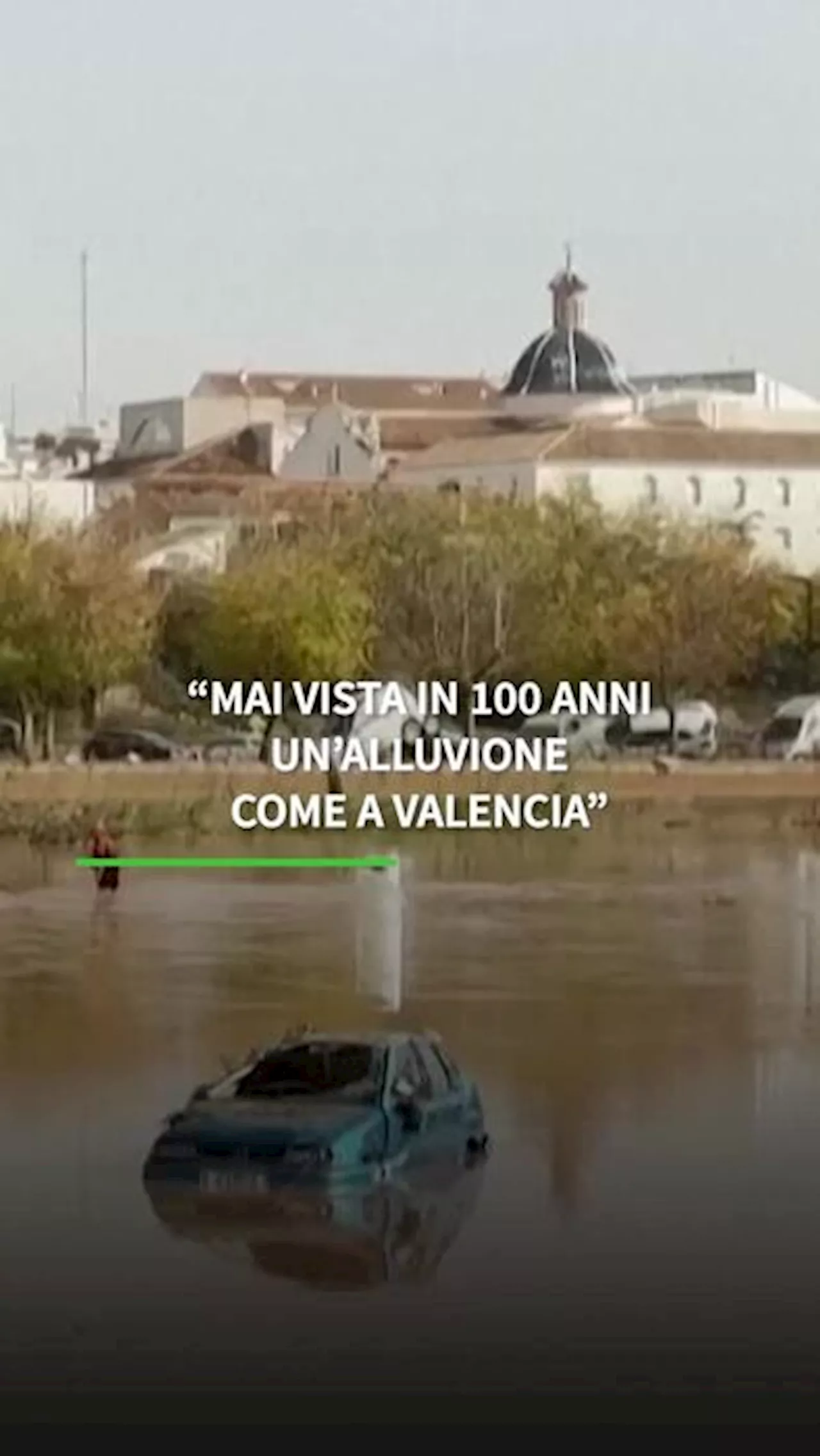 Pasini: 'Mai vista in 100 anni un'alluvione come a Valencia'