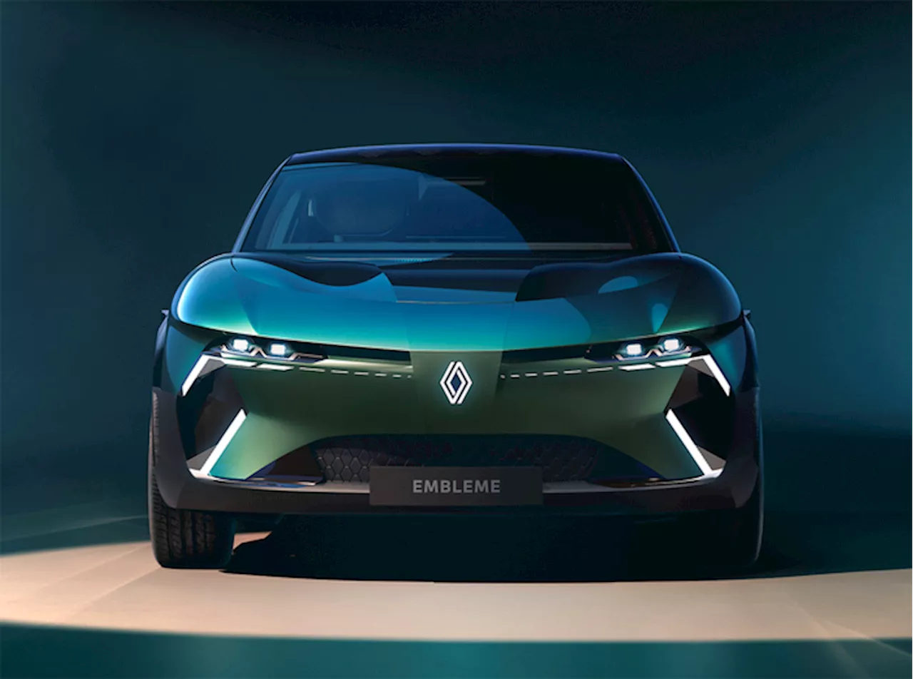 Renault ha svelato gli interni high tech del concept Embléme