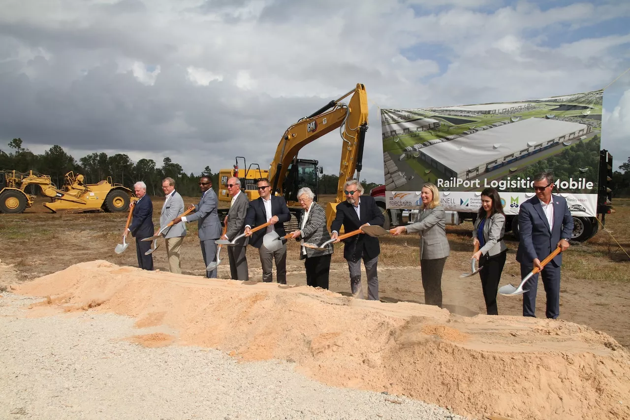 Alabama Gov. Ivey on hand to celebrate construction of 5 million square foot logistics park in Mobile