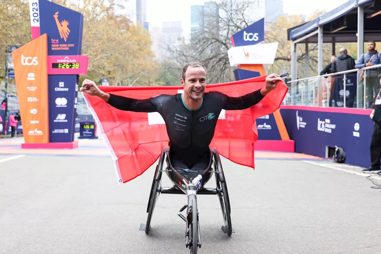  Marcel Hug talks journey to winning 5 New York City marathons as a para-racer