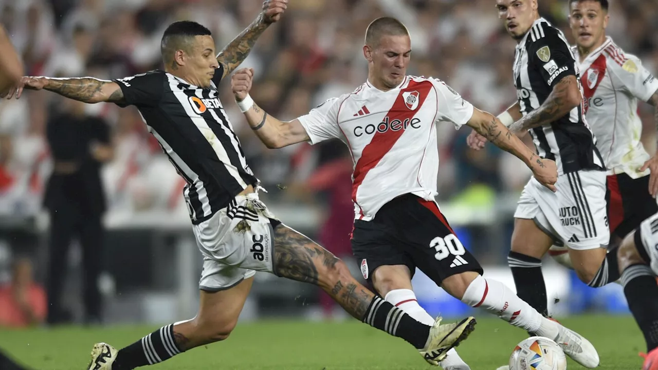 Brazil's Atletico Mineiro draws at Argentina's River Plate and reaches Copa Libertadores final