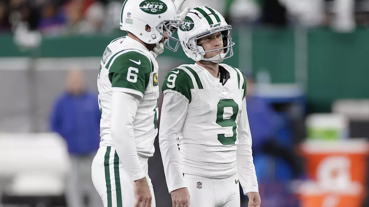 Jets place kicker Zuerlein on IR and sign Patterson and Shrader to the practice squad