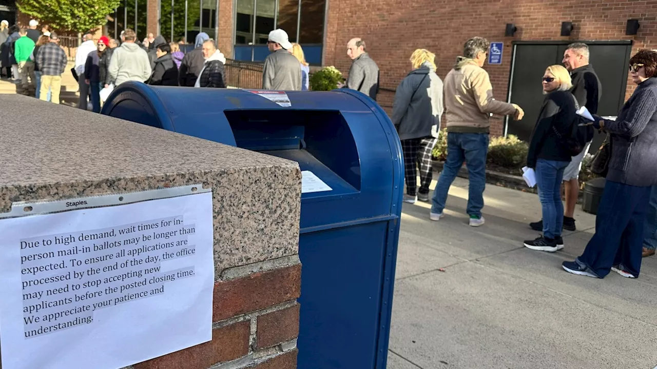 Trump campaign sues a Pennsylvania county to extend mail ballot application deadline amid long lines