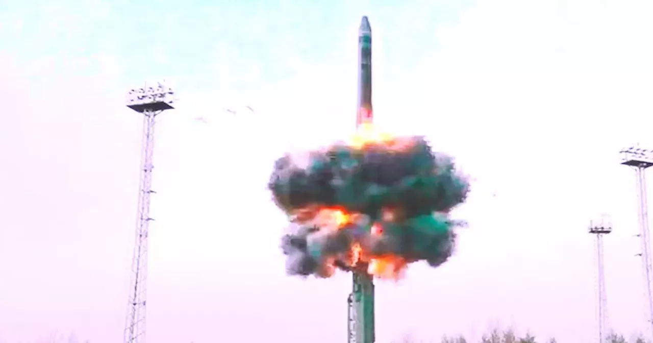 Russia Fires Missiles To Simulate 'massive' Response To A Nuclear ...