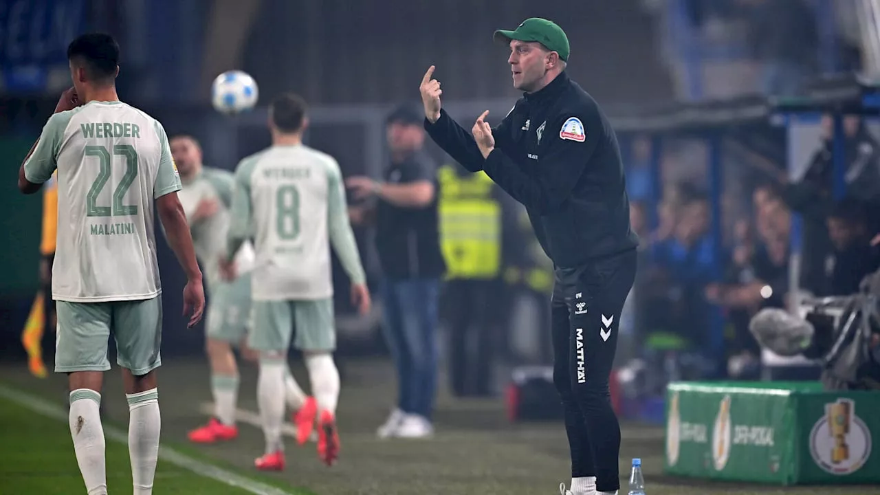 DFB-Pokal: Tor-Geschenk für Werder Bremen beim 1:0 in Paderborn