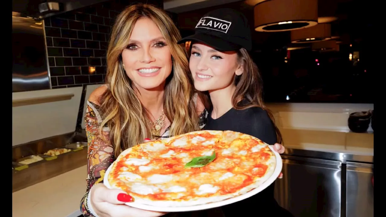 Heidi Klum in New York: Pizza-Party mit Ehemann und ihren Kids