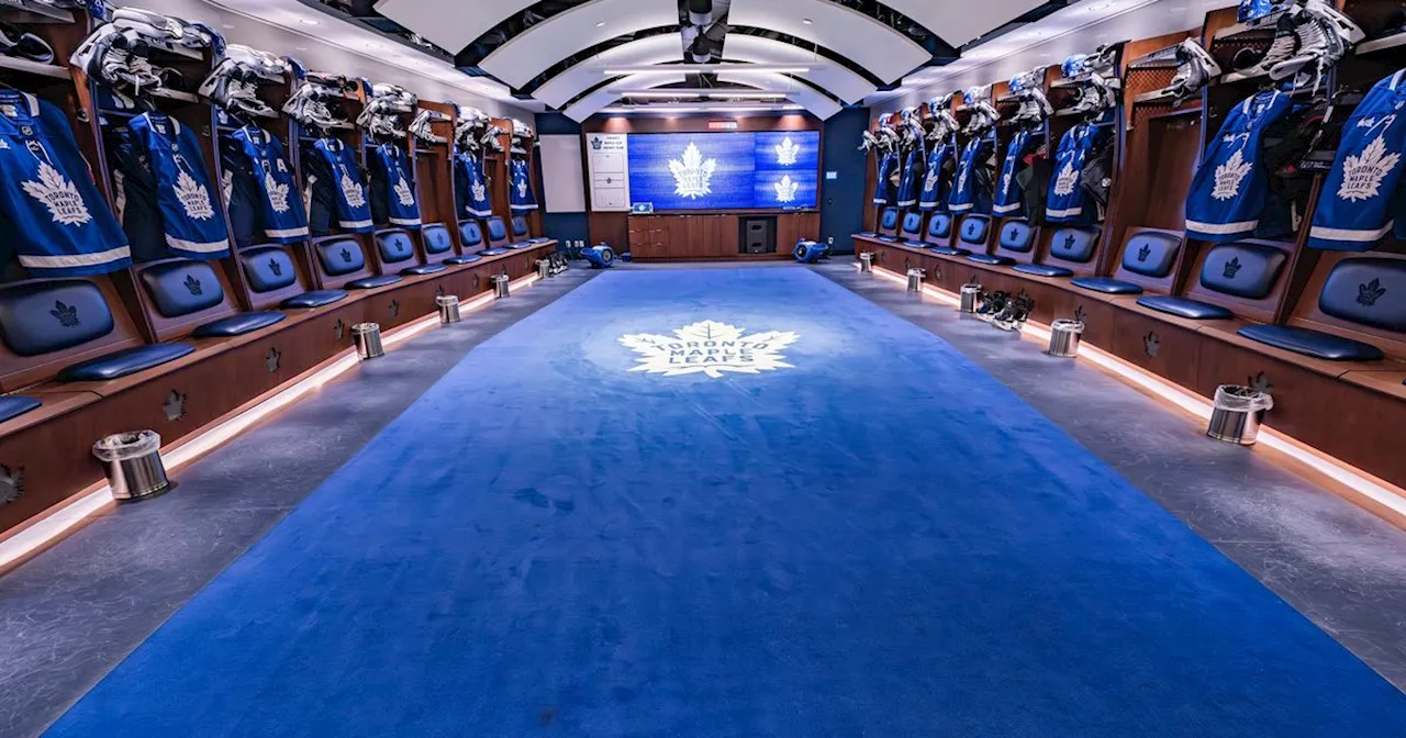 Fans can now tour the Leafs and Raptors dressing rooms at Scotiabank Arena