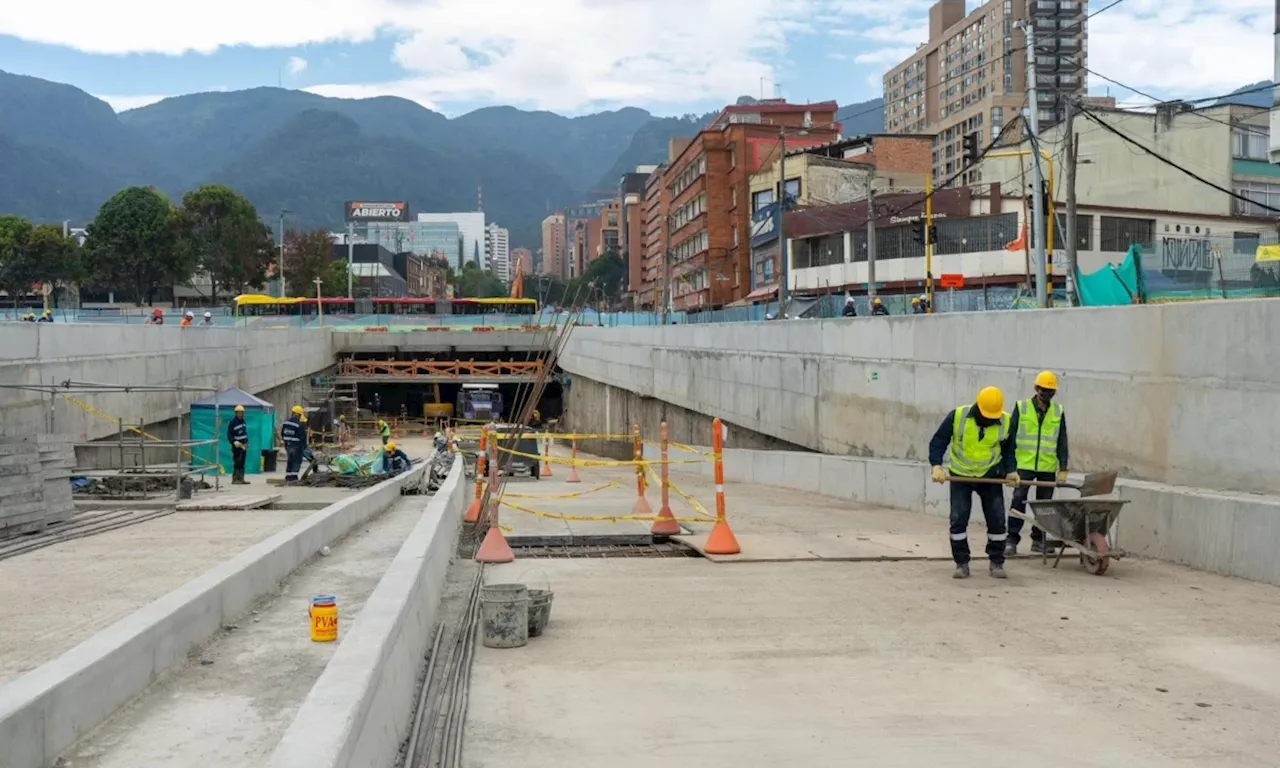 Deprimido del metro de la calle 72 de Bogotá no estaría listo este año, ¿por qué?