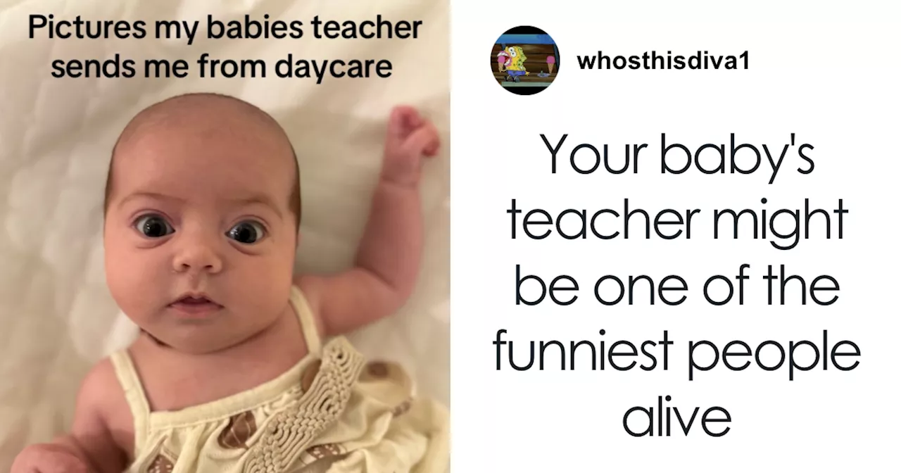 A Mother Asks A Gen Z Daycare Teacher For Baby Pictures—And The Photos Go Viral