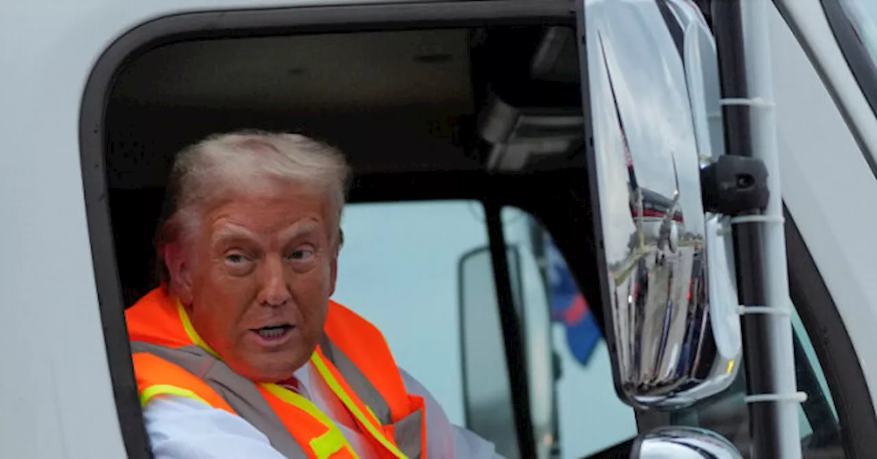 Watch — Donald Trump Rides Garbage Truck to Wisconsin Rally: ‘250 Million People Are Not Garbage’