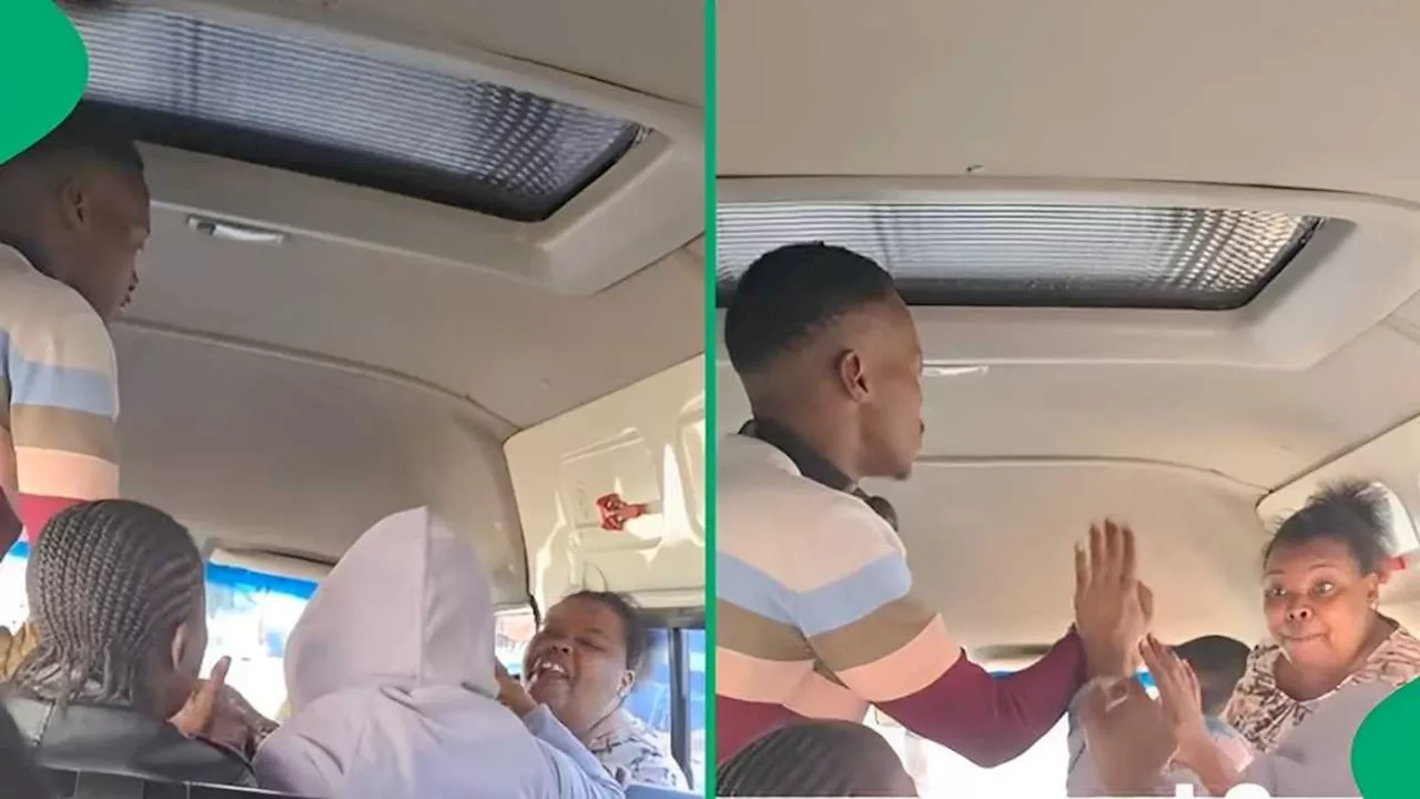 “My Sister Protect Yourself”: Mzansi Stunned by Taxi Passengers’ Heated Exchange in Video