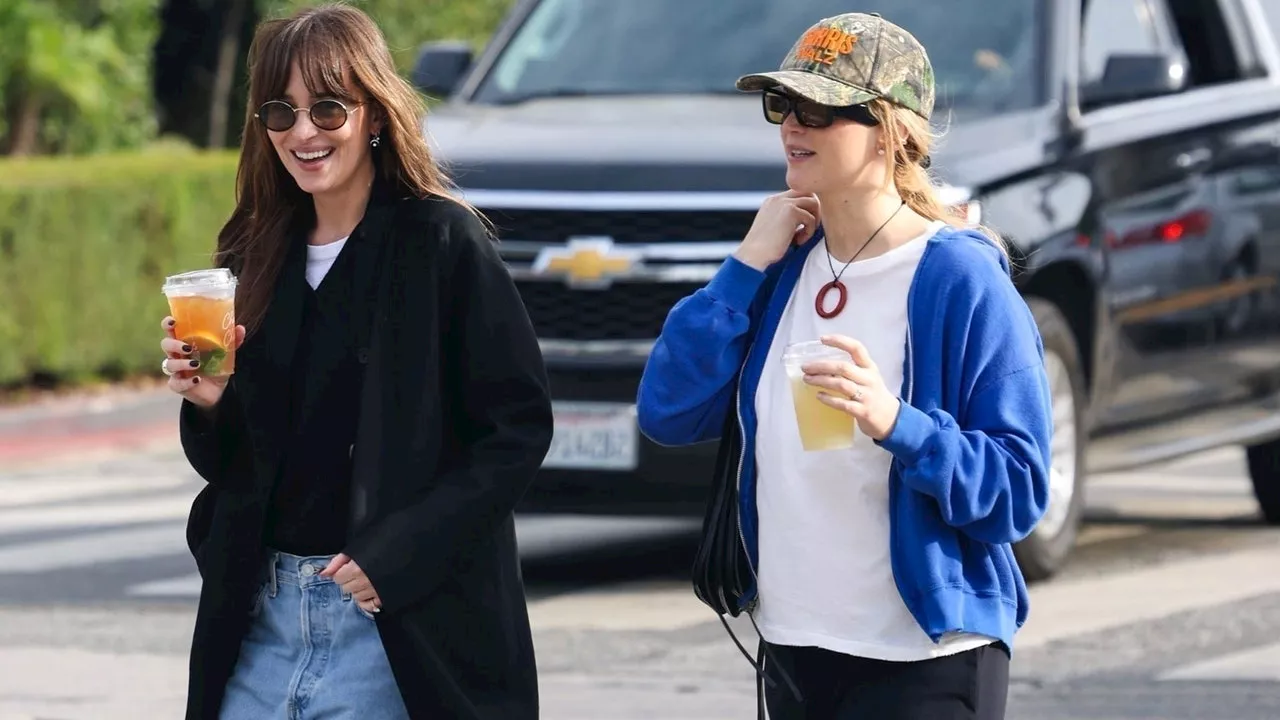 Dakota Johnson And Jennifer Lawrence Bond Over Good Denim And Democratic Values