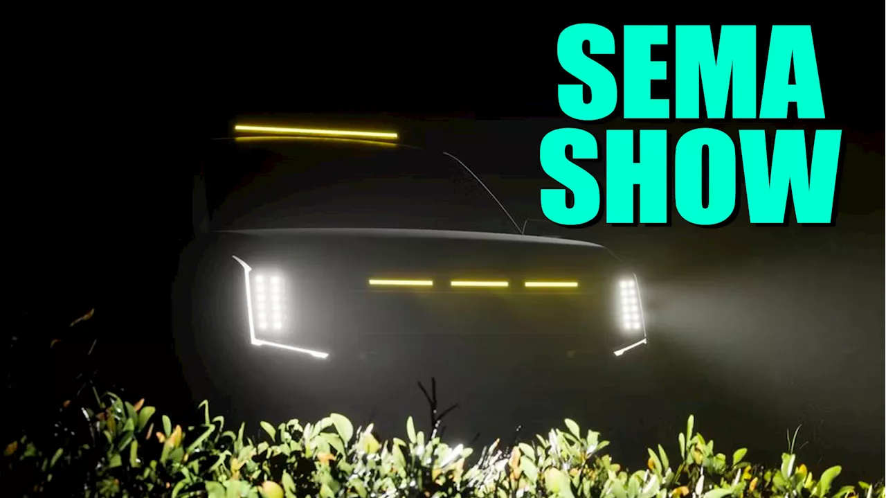 Kia Teases Off-Road EV9 And Mysterious Electric Van For SEMA