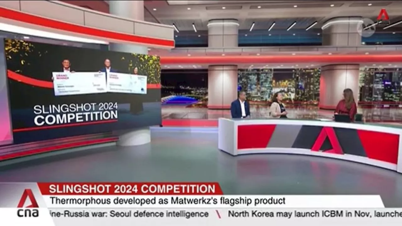 Local start-up Matwerkz's fire protection barrier for batteries wins Slingshot deep tech competition