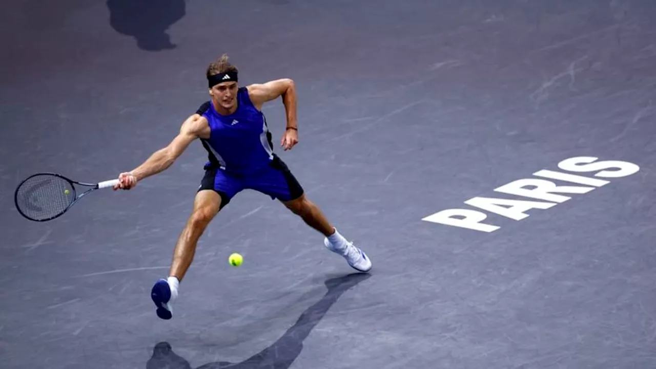 Zverev crushes Griekspoor at Paris Masters opener, Medvedev out