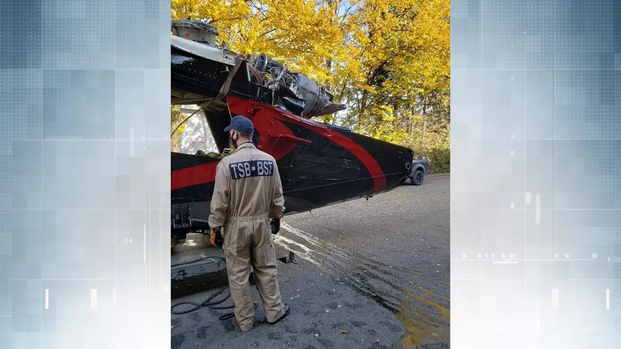 Rotor collision likely caused fatal 2021 helicopter crash in Jervis Inlet: TSB