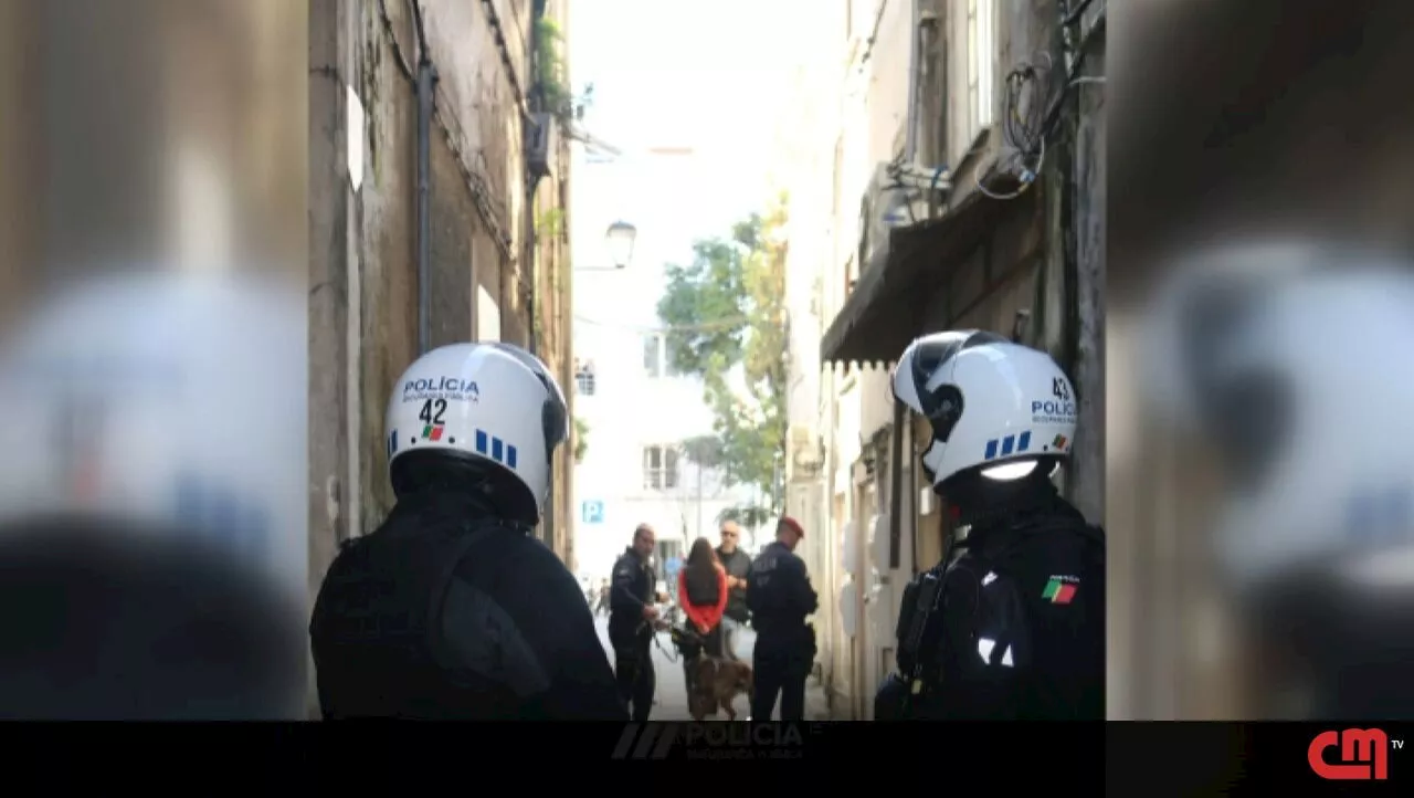 Cinco pessoas detidas em operação policial em Coimbra e Figueira da Foz