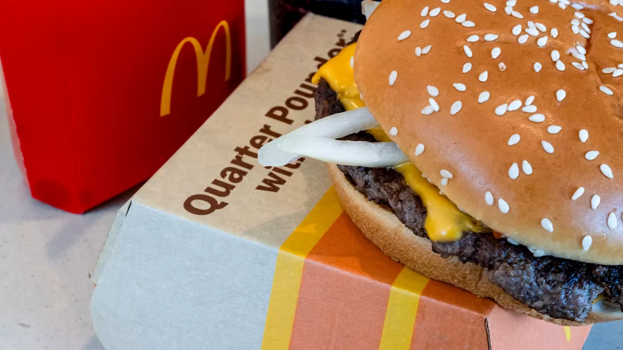 CDC says 90 people affected in E. coli outbreak linked to McDonald’s Quarter Pounders