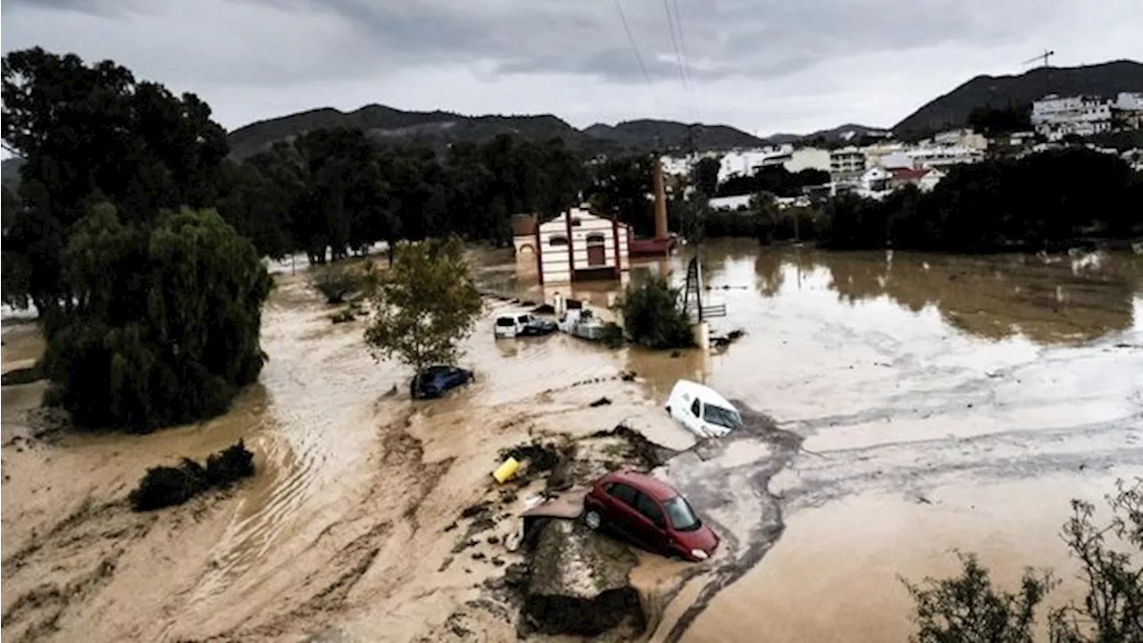 Potret Banjir Dahsyat Gulung Spanyol, Korban Tewas Setidaknya 95 Orang