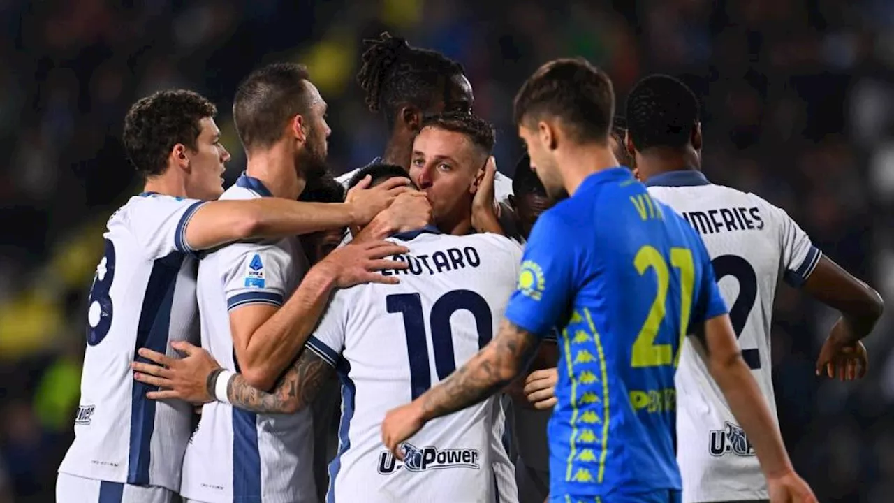 Empoli-Inter 0-3, la doppietta di Frattesi e Lautaro rilanciano Inzaghi