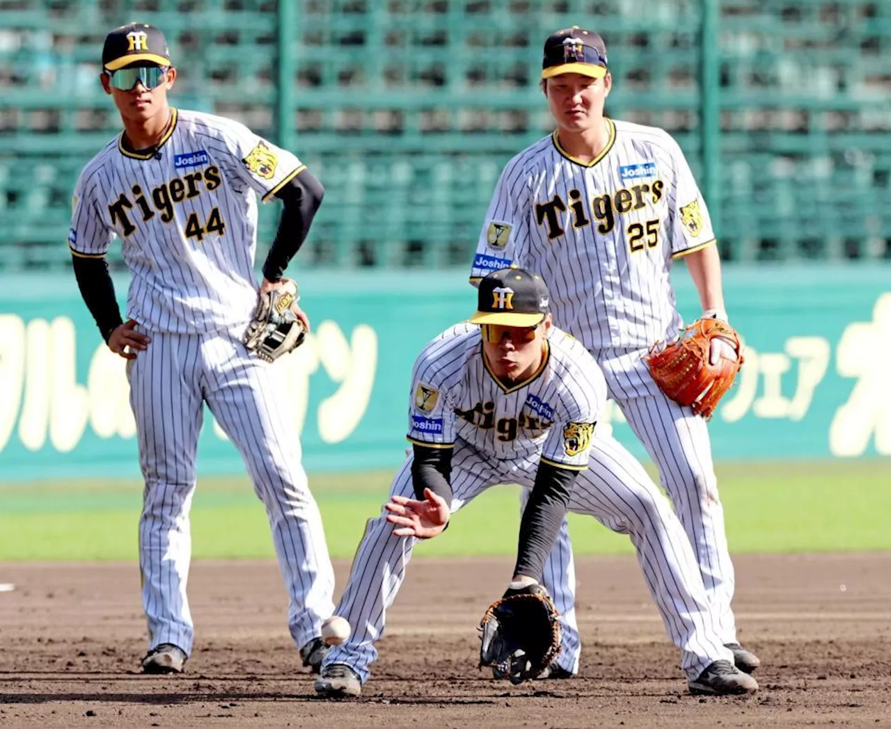 阪神・佐藤輝 中野とリーダー！藤川監督「姿勢、背中で」に「見せられるように」惜しみなく経験伝授