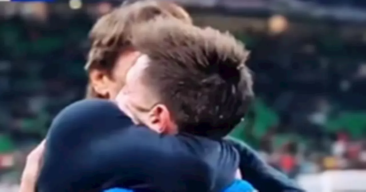 Antonio Conte's emotional reaction says it all about Billy Gilmour