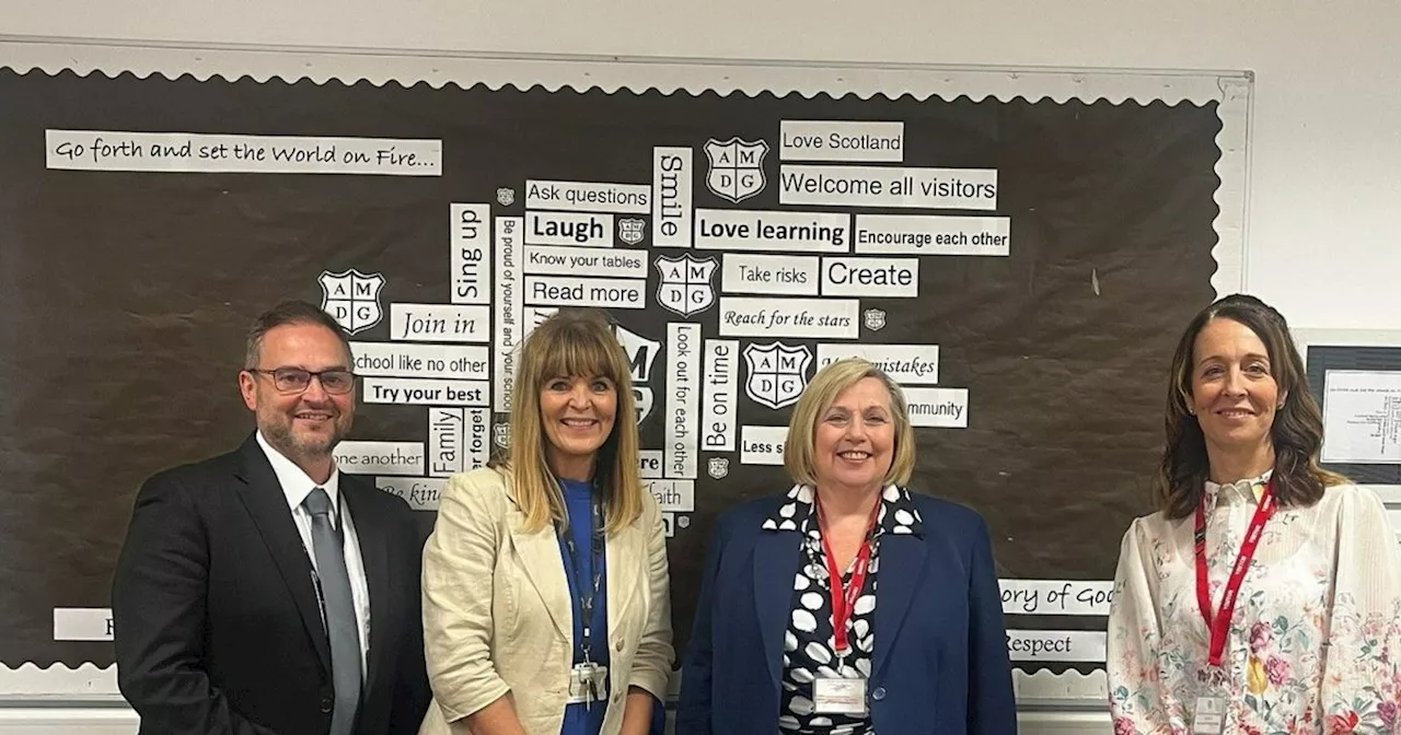 Wishaw primary school welcomes Chief Inspector of Scotland’s schools