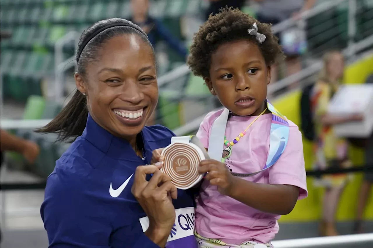 Nonprofit group partners with Olympian Allyson Felix to provide child care to North Carolina voters