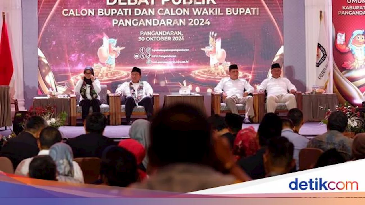 Debat Pilbup Pangandaran, 2 Paslon Ungkap Cara Atasi Defisit Anggaran