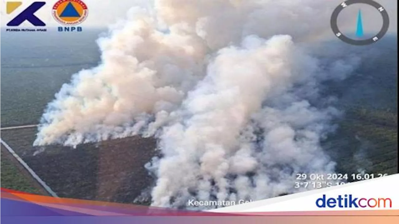 Menanti Hujan Bantu Padamkan Karhuta di Sumsel