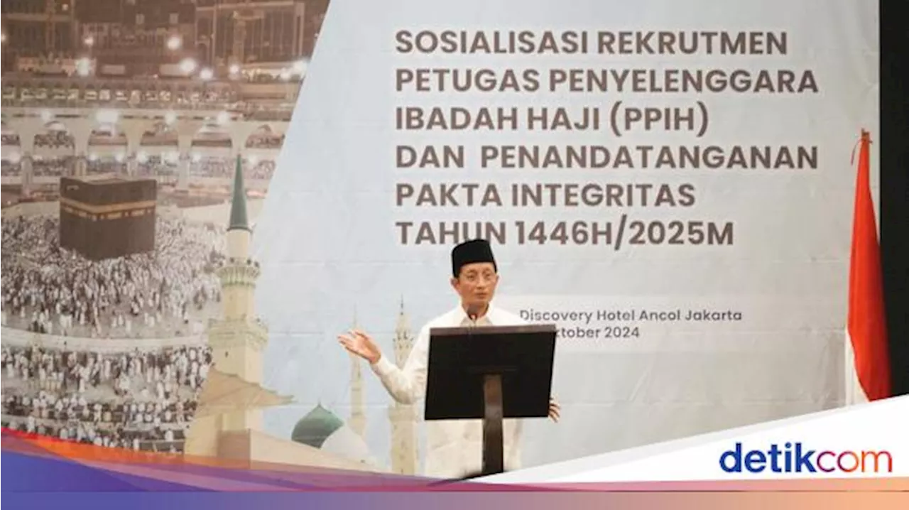 Seleksi Petugas Haji 2025 Segera Dibuka, Menag: Harus yang Mumpuni