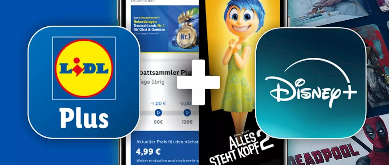 Partnerschaft: Mit Lidl-Einkäufen wird Disney+ günstiger